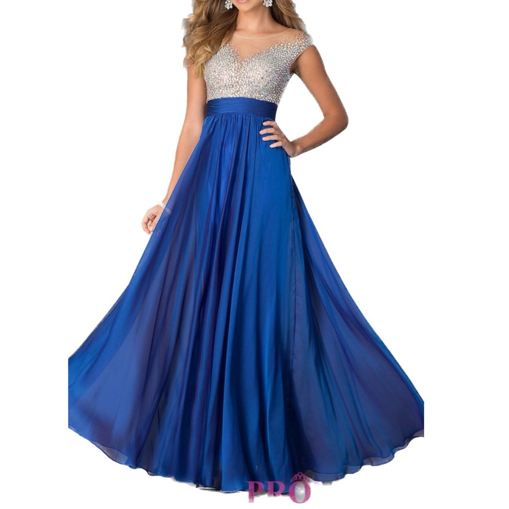 PromGirl - Sparkle blue prom dress 💙